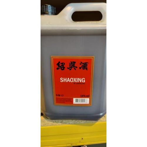 绍兴料酒 1桶 5升 (整箱购买，£49，1箱4桶）