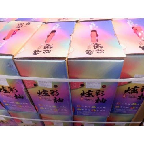 礼盒 彩柚 4个装