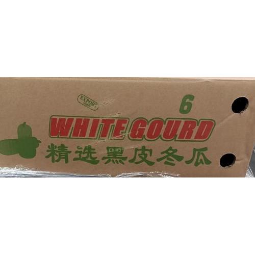 中国黑皮大冬瓜 1箱2条约18kg/箱  （￡2.20/kg)