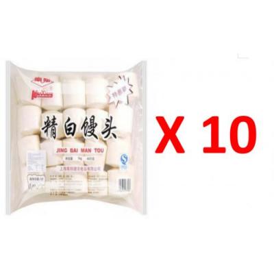 南翔 精白馒头 整箱 （1公斤x10)